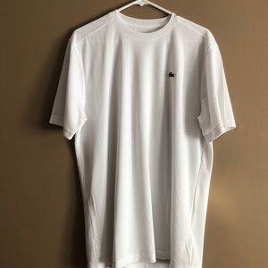 Lacoste dry fit short sleeve tee
